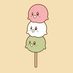 だんごちゃん・ななめ