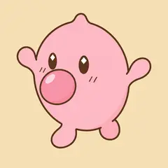 ガムくん・ななめ