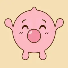 ガムくん・わらう