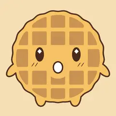 ワッフー・びっくり