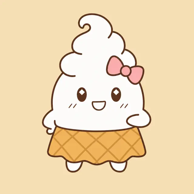 つめたいおかしのなかま